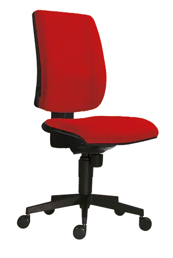 777 SYN židle kancelářská, látka BO BONDAI BN14 (4011) - látka červená